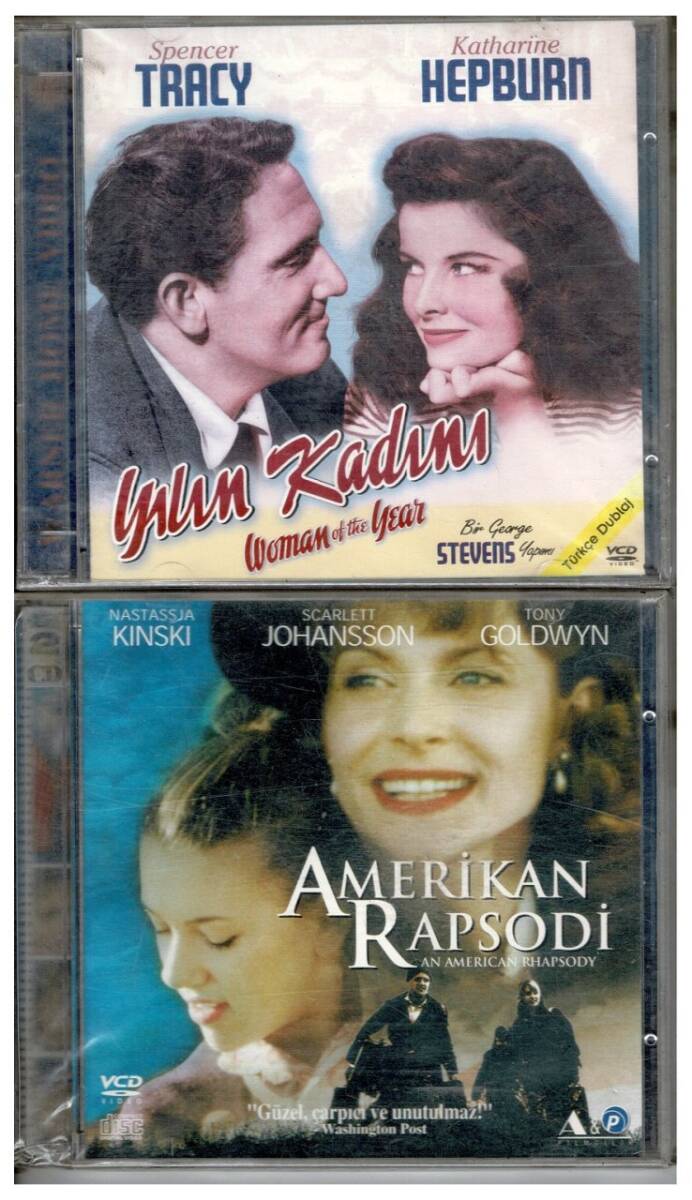 Yılın Kadını Amerilan Rapsodi - 2 Adet VCD Film VCD944 - 1