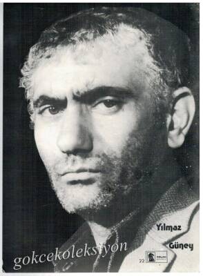 Yılmaz Güney Siyah Beyaz Kartpostal KRT262 - 1