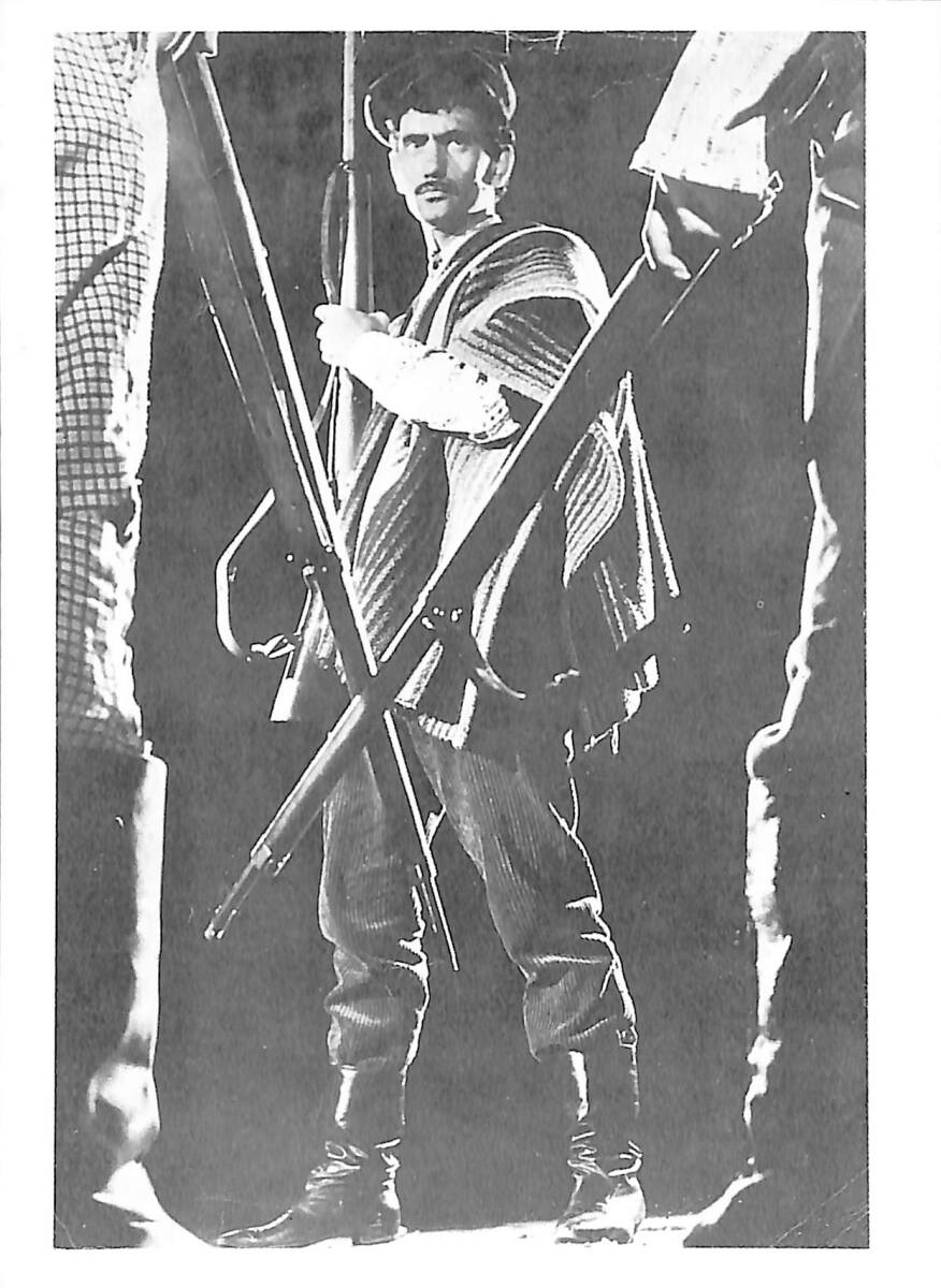 Yılmaz Güney Siyah Beyaz Kartpostal (Küçük Boy) KRT23801 - 1