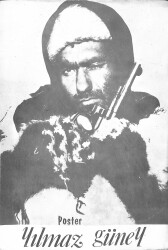 Yılmaz Güney Siyah-Beyaz Orta Boy Kartpostal KRT18693 - Gökçekoleksiyon