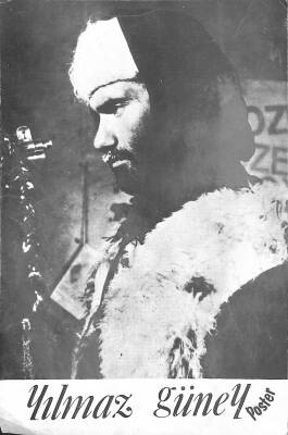 Yılmaz Güney Siyah-Beyaz Orta Boy Kartpostal KRT18919 - 1