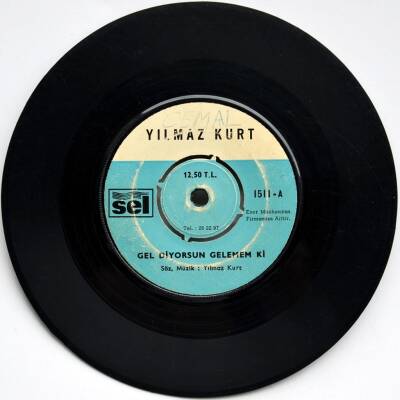 Yılmaz Kurt - Gel Diyorsun Gelemem Ki PLAK (108.5) PLK3574 - 1