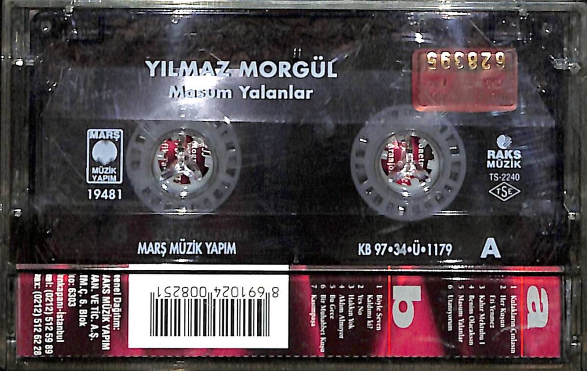 Yılmaz Morgül - Masum Yalanlar Kaset (İkinci El) KST28174 - 2