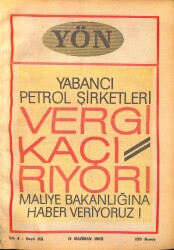 Yön Haftalık Gazete 11 Haziran 1965 - Söke'nin Toplumsal Yapısı - Nazım Hikmet Üzerine Notlar GZ157685 - Gökçekoleksiyon