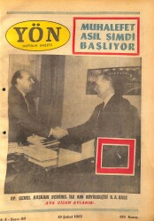 Yön Haftalık Gazete 19 Şubat 1965 - Amerikan İstihbarat Teşkilâtının Marifetleri GZ157664 - Gökçekoleksiyon