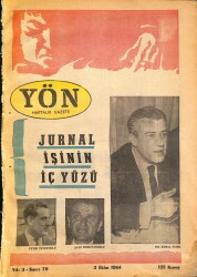 Yön Haftalık Gazete 2 Ekim 1964 - İnce Memed Filme Çekiliyor GZ157677 - Gökçekoleksiyon