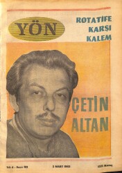 Yön Haftalık Gazete 5 Mart 1965 - Çetin Altan İle Bir Konuşma GZ157662 - Gökçekoleksiyon