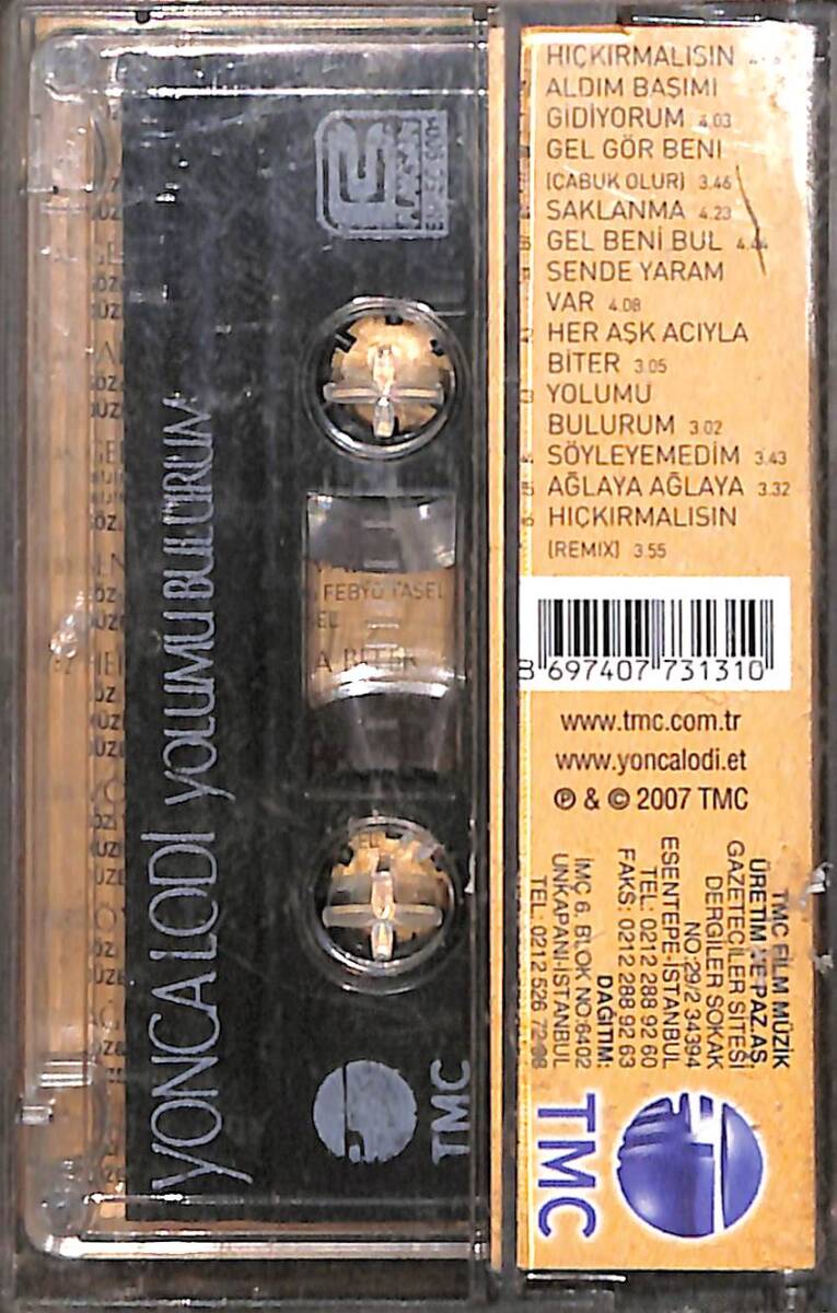 Yonca Lodi - Yolumu Bulurum Kaset (İkinci El) KST27686 - 2