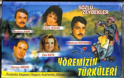 Yöremizin Türküleri - Sözlü Zeybekler Kaset KST15282 - 1