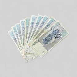 Yugoslavya 100 Dinara 10 Adet ÇT YKP8046 - 3