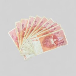 Yugoslavya 1000 Dinara 10 Adet ÇT YKP8040 - 3