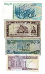 Yugoslavya/Lübnan/Irak/İran Yabancı Kağıt Para Lotu ÇİL/ÇÇT/ÇT YKP8340 - 2