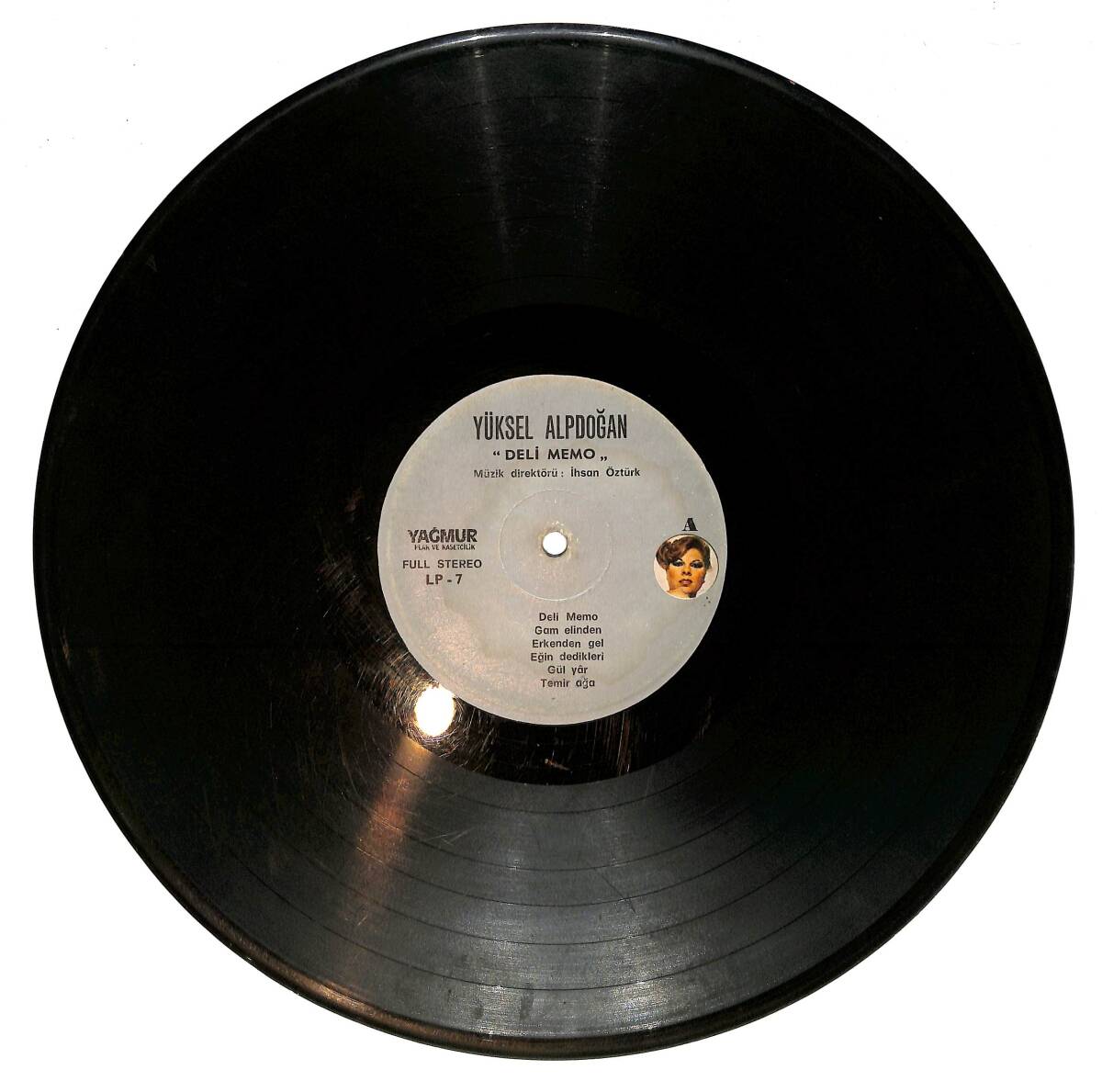 Yüksel Alpdoğan - Deli Memo LP PLAK (Açıklamayı Okuyunuz) PLK26713 - 2