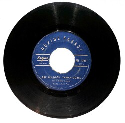 Güzide Kasacı - Aşk Bu Değil Yapma Güzel / Gözlerin Kömür Senin Bakışın Ömür Senin Plak (10/6) PLK25142 - Gökçekoleksiyon