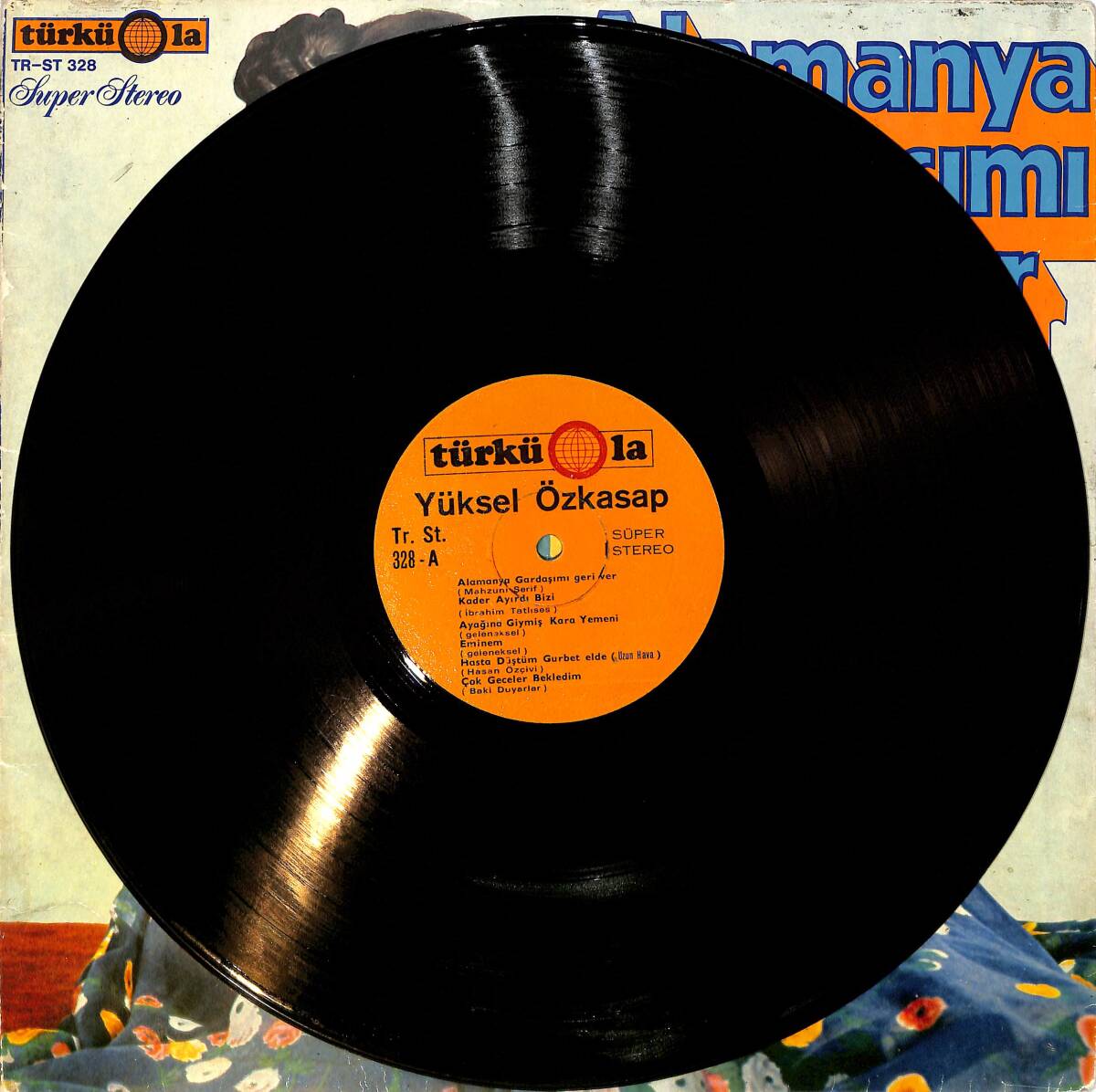 Yüksel Özkasap - Alamanya Gardaşımı Geri Ver LP PLAK (10/8) *Türküola Baskı* PLK26567 - 3