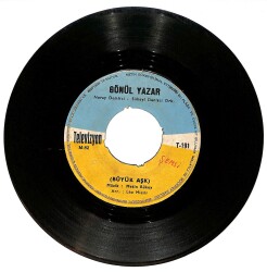 Gönül Yazar - Büyük Aşk / Uykusuz Geceler Özlüyorum Plak (10/6) PLK25100 - Gökçekoleksiyon