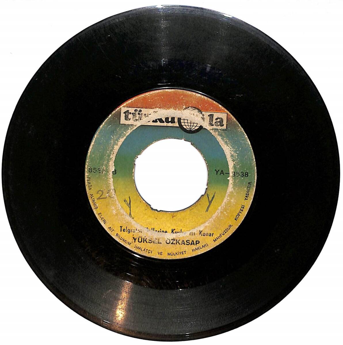 Yüksel Özkasap - Kadifeden Kesesi / Telgrafın Tellerine Kuşlar Konar Plak (10/5.5) PLK25061 - 2