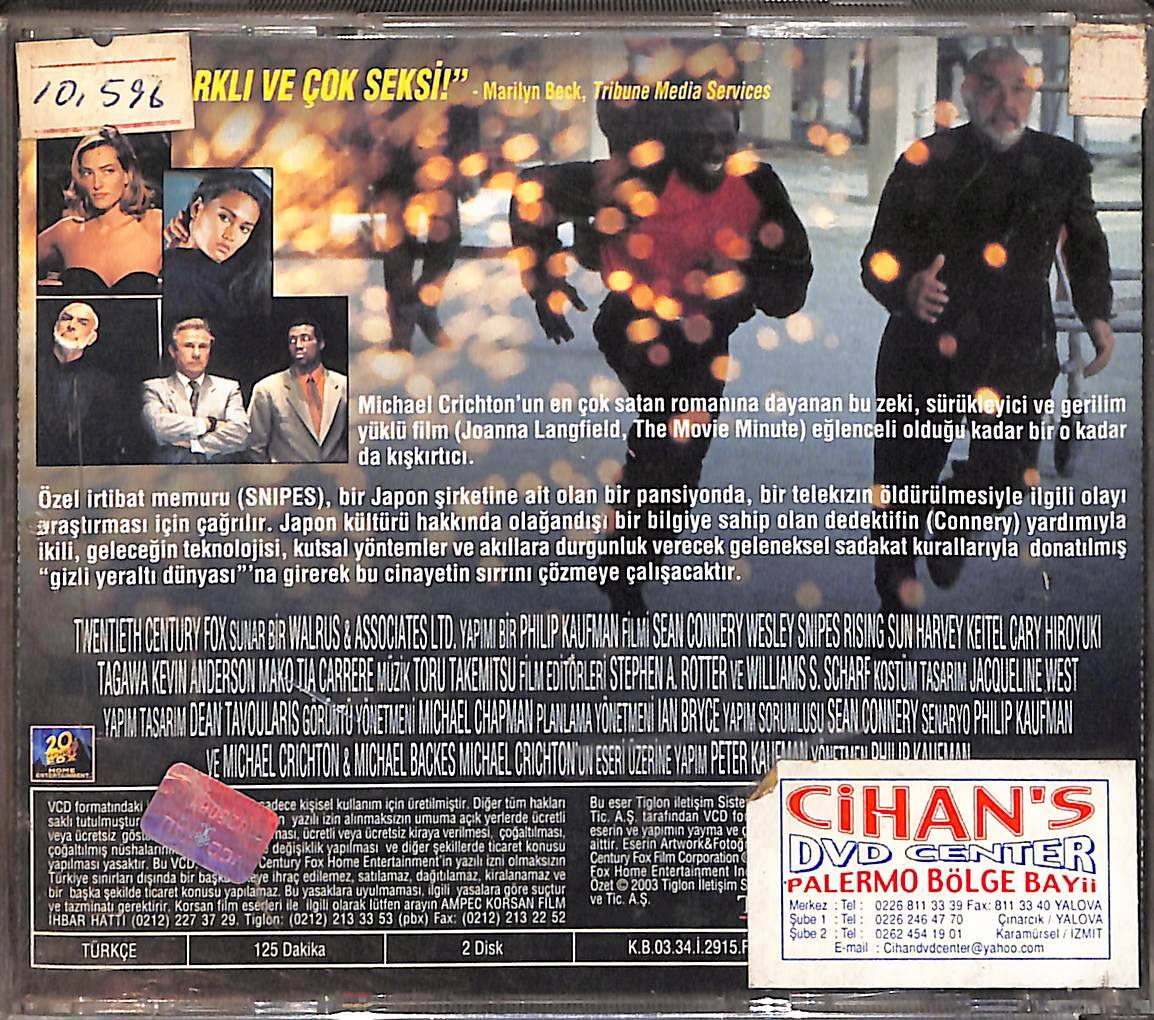 Yükselen Güneş VCD Film (İkinci El) VCD27471 - 2