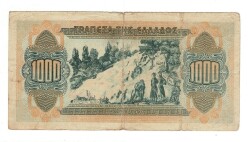 Yunanistan 1000 Drachmai 1942 Temiz+ YKP8243 - 2