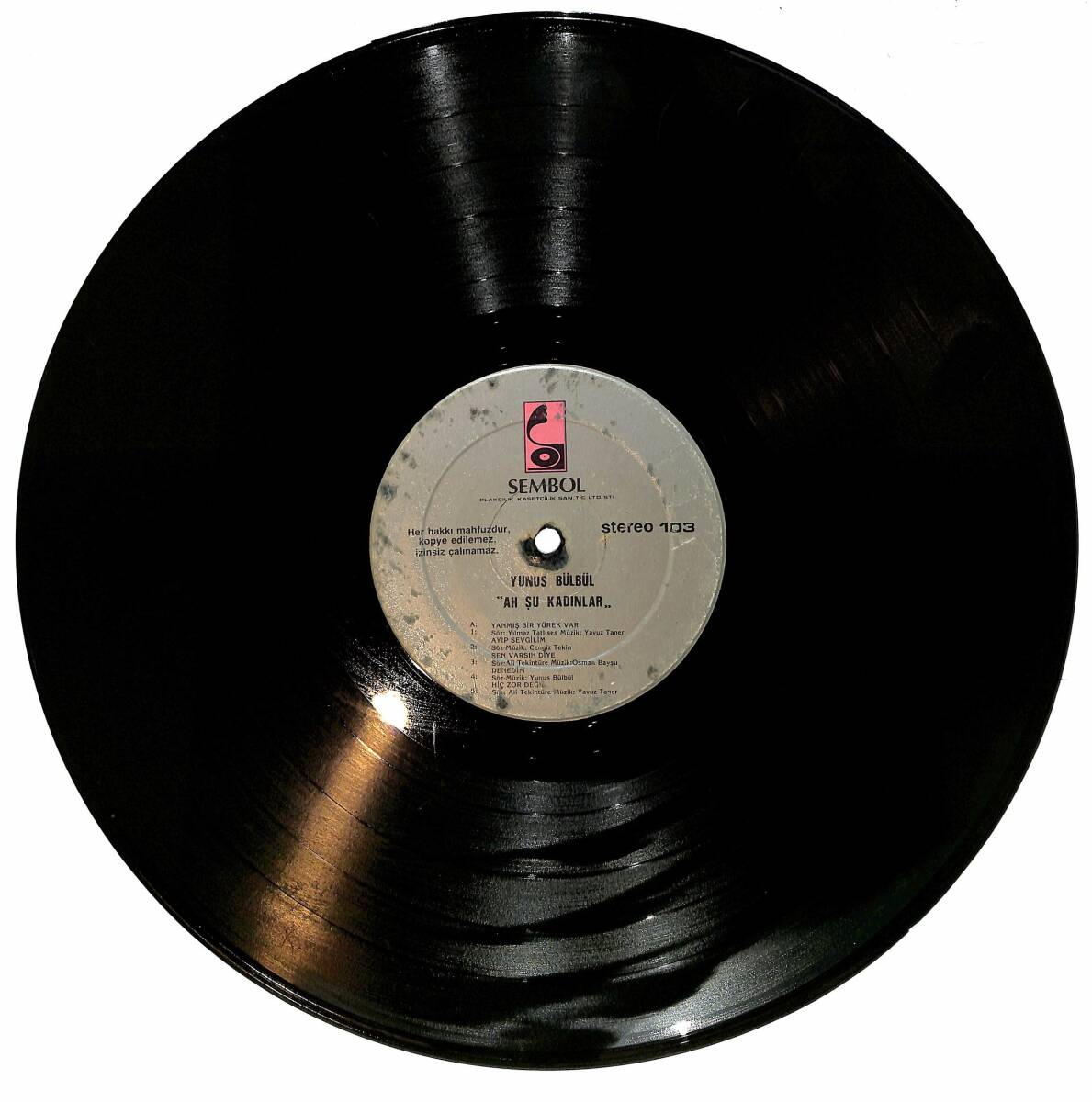 Yunus Bülbül - Ah Şu Kadınlar LP PLAK (Açıklamayı Okuyunuz) PLK26672 - 1