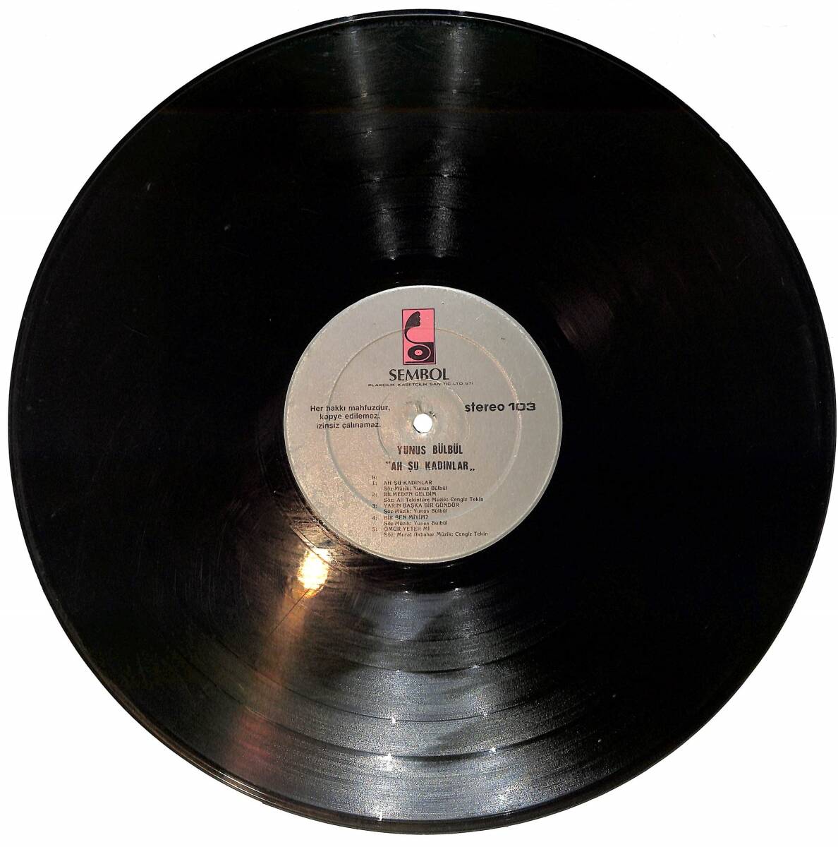Yunus Bülbül - Ah Şu Kadınlar LP PLAK (Açıklamayı Okuyunuz) PLK26672 - 2