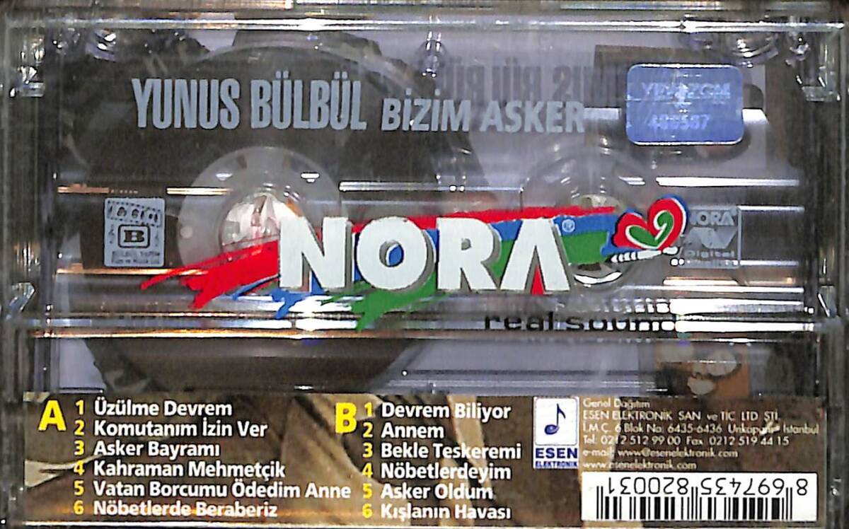 Yunus Bülbül - Bizim Asker Kaset (Sıfır) KST26756 - 2