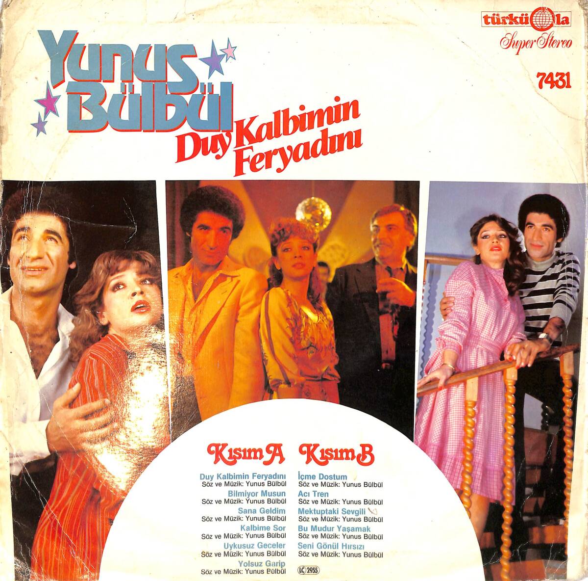 Yunus Bülbül - Duy Kalbimin Feryadını LP PLAK (10/7.5) PLK26525 - 2