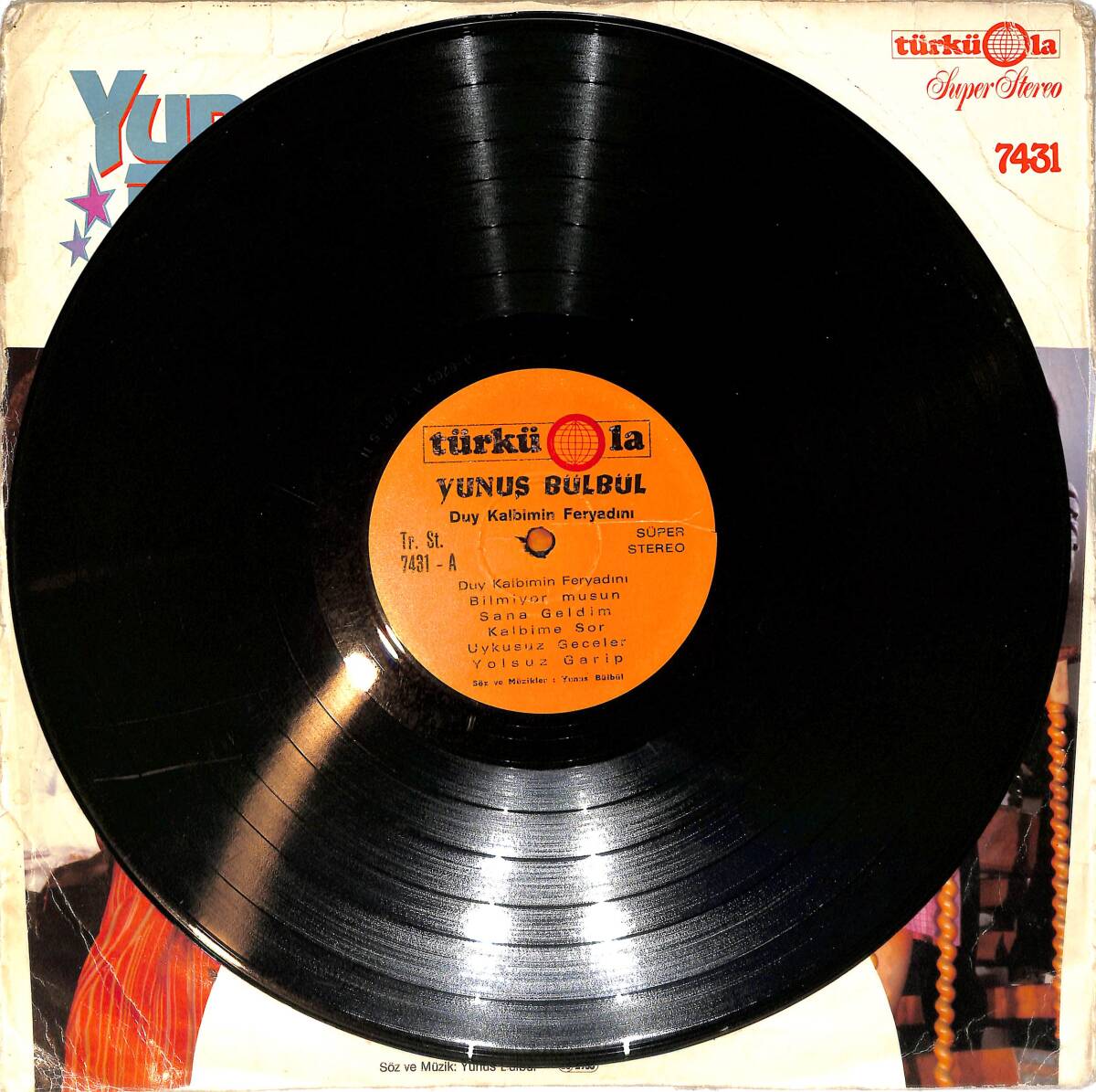 Yunus Bülbül - Duy Kalbimin Feryadını LP PLAK (10/7.5) PLK26525 - 3