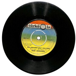 Nuri Sesigüzel - Göz Yaşımdan Gayrı Nem Kaldı / Beyaz Gelinlik Kana Boyandı PLAK (Türküola Baskı /10/6.5) PLK25885 - Gökçekoleksiyon