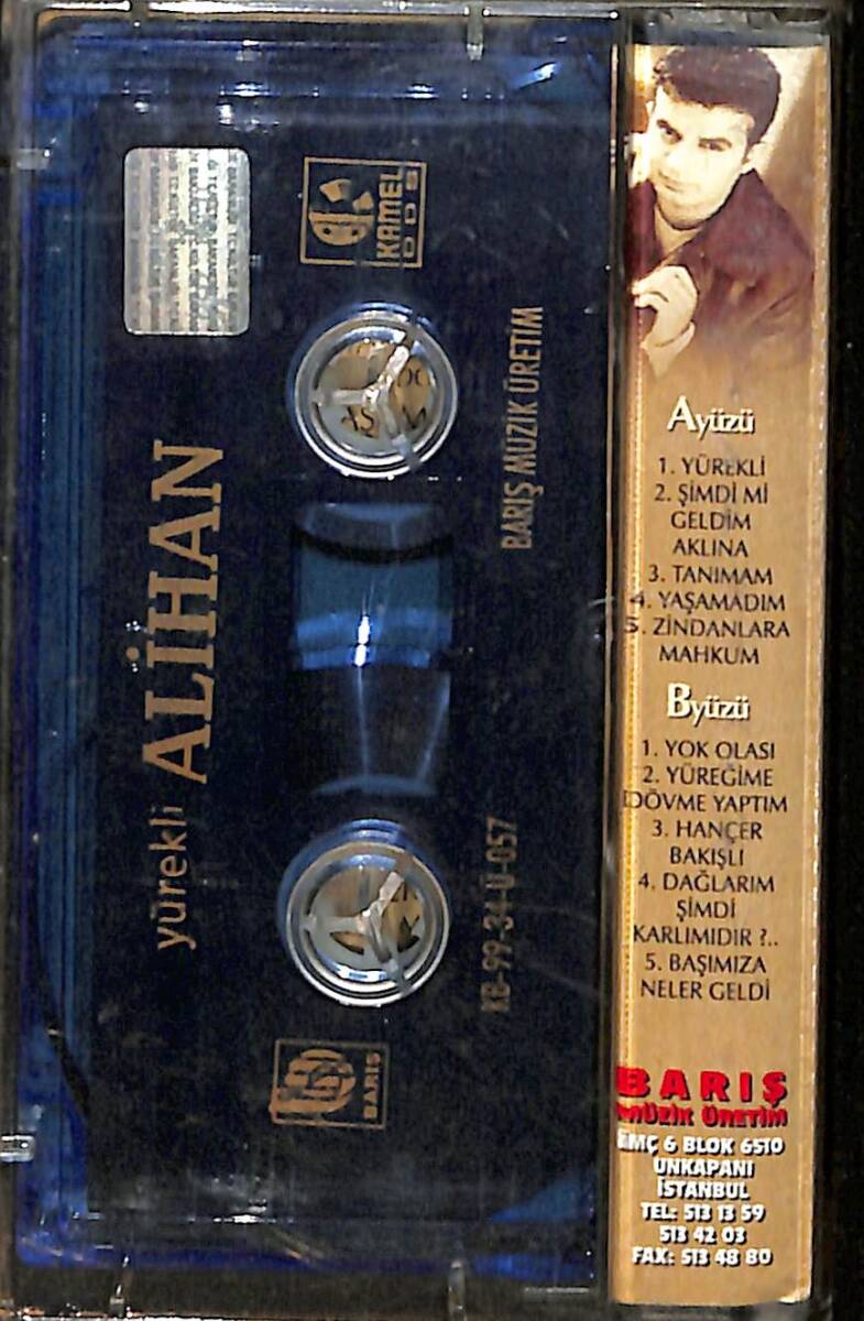 Yürekli Alihan Kaset (İkinci El) KST28505 - 2