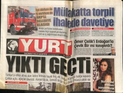 Yurt Gazetesi 19 Nisan 2012 - Hakan Demirtaşa Şarkı Veren Yıldız Tilbe , Karşılığında 40 Bin TL Alacak GZ100017 - 1