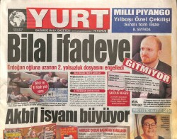 Yurt Gazetesi 2 Ocak 2014 - Beyrut Bombacısı Yakalandı - Sarıgül 20142e Hızlı Başladı GZ100799 - 1