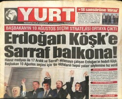 Yurt Gazetesi 21 Nisan 2014 - Petek Dinçöze Can Tanrıyardan Yanıt GZ100751 - 1
