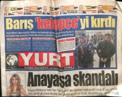 Yurt Gazetesi 26 Kasım 2013 - Savaşa Gider Gibi Uyuşturucu Operasyonu GZ100055 - 1