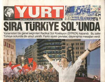 Yurt Gazetesi 27 Ocak 2015 - Ak Saraya Karşı Sait Halim Paşa Yalısı GZ105428 - 1
