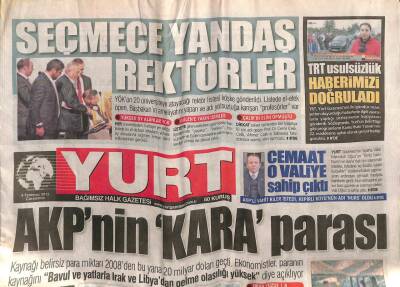 Yurt Gazetesi 4 Temmuz 2012 - İlaç Devine 3 Milyar Dolar Şok Ceza GZ100050 - 2