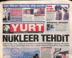 Yurt Gazetesi 7 Ekim 2014 - Zeki Müren Hangi Başbakanla Birlikte Oldu GZ100177 - 2