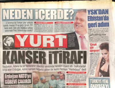 Yurt Gazetesi 8 Mayıs 2012 - Erdoğan NATOyu Göreve Çağırdı-Deniz Gezmişi Belgeselle Andılar GZ105433 - 1