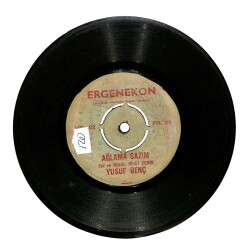 Yusuf Genç - Gel Buradan Kaçalım / Ağlama Sazım Plak (10/6.5) PLK21713 - 2