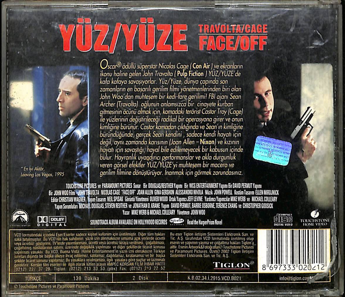 Yüz Yüze VCD Film (İkinci El) VCD27595 - 2
