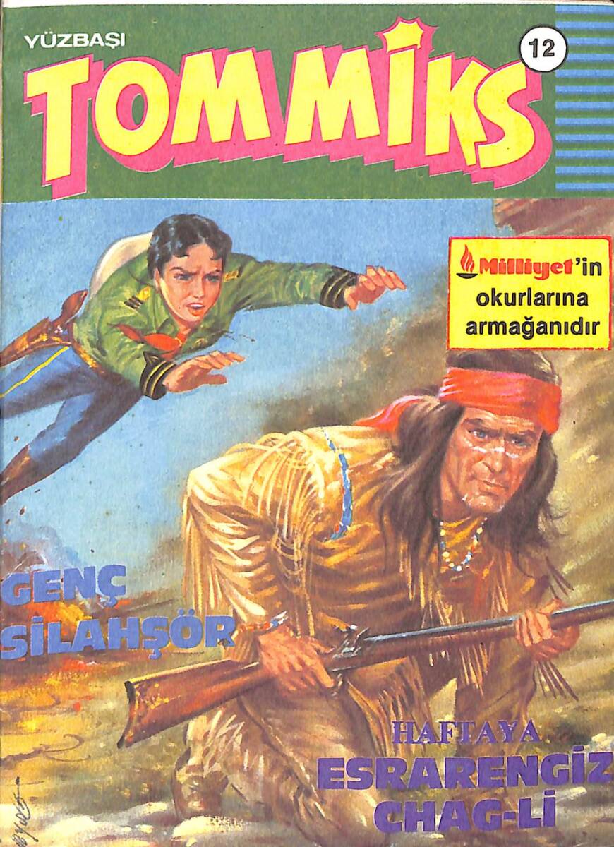 Yüzbaşı Tommiks 12 - Genç Silahşör NDR96291 - 1