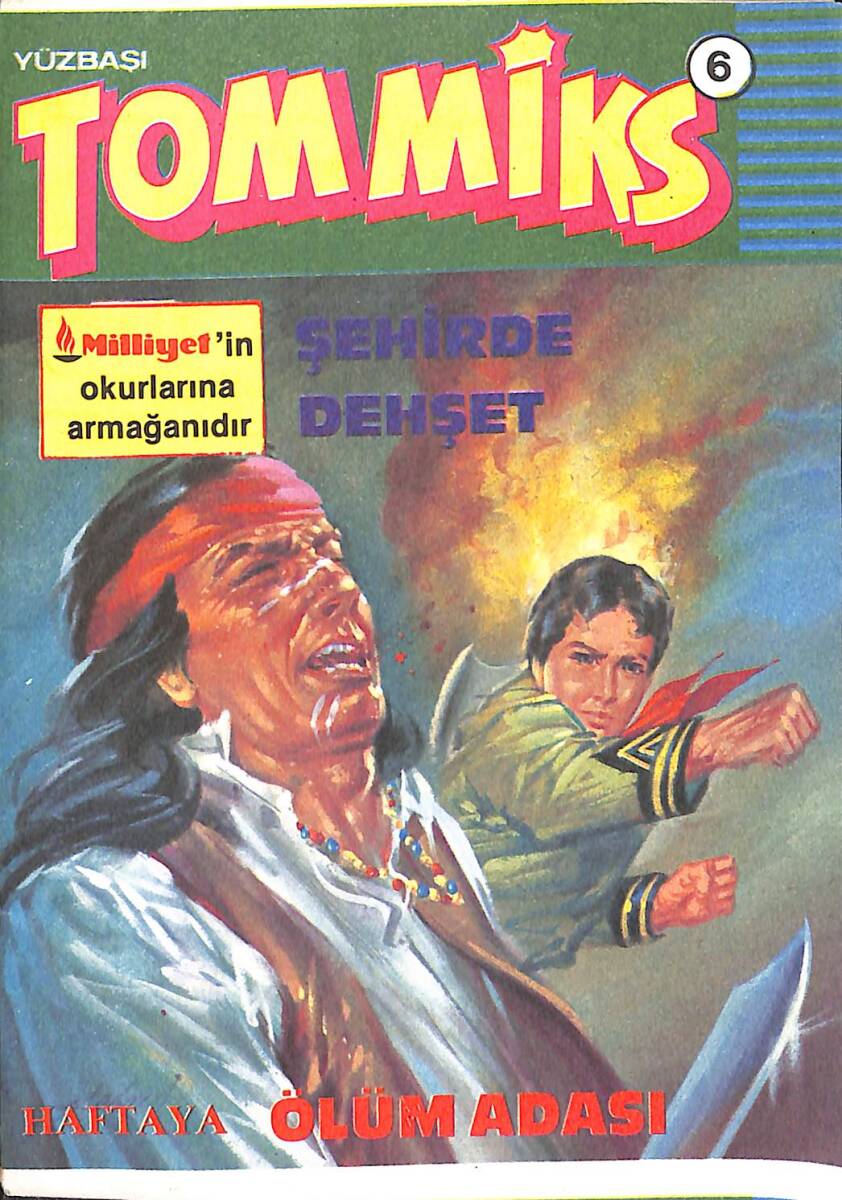 Yüzbaşı Tommiks 6 - Şehirde Dehşet NDR96293 - 1
