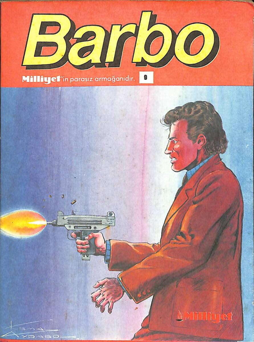 Yüzbaşı Tommiks - Barbo Çizgi Roman Sayı: 9 NDR99183 - 1
