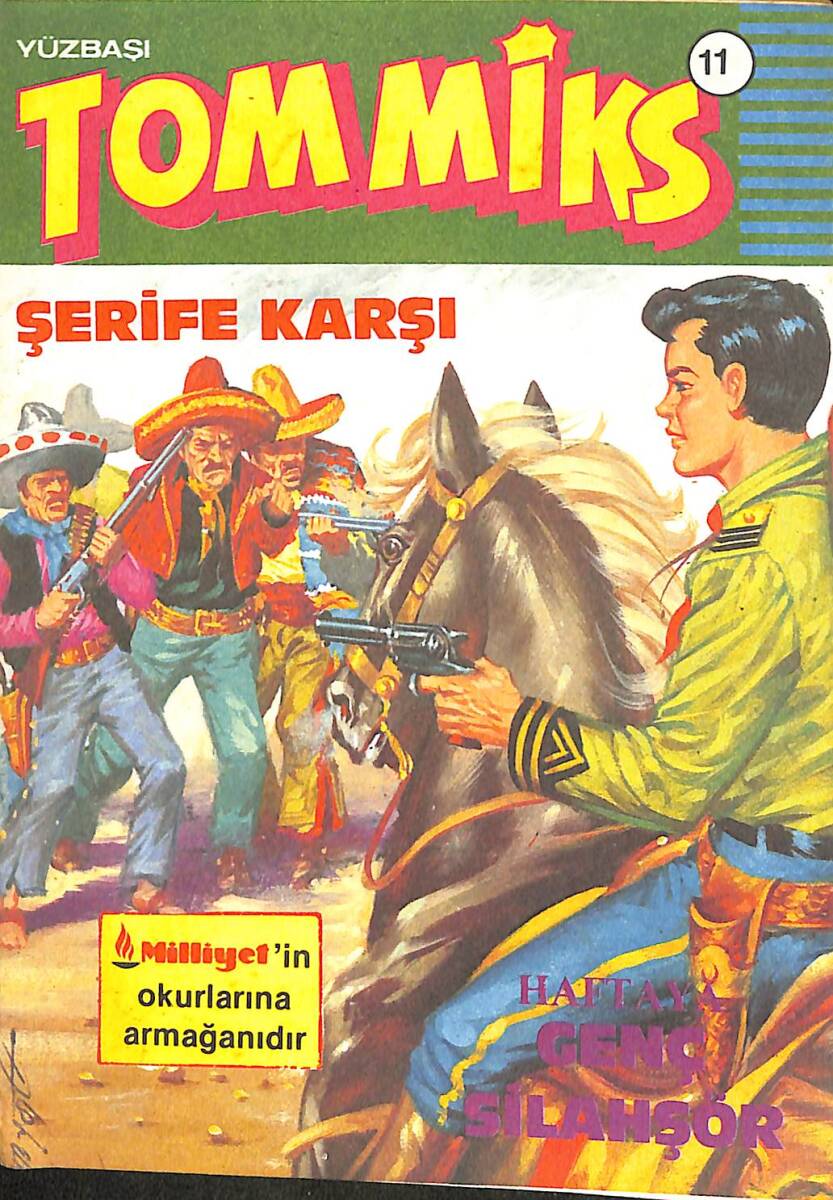 Yüzbaşı Tommiks Sayı: 11 - Şerife karşı NDR99207 - 1