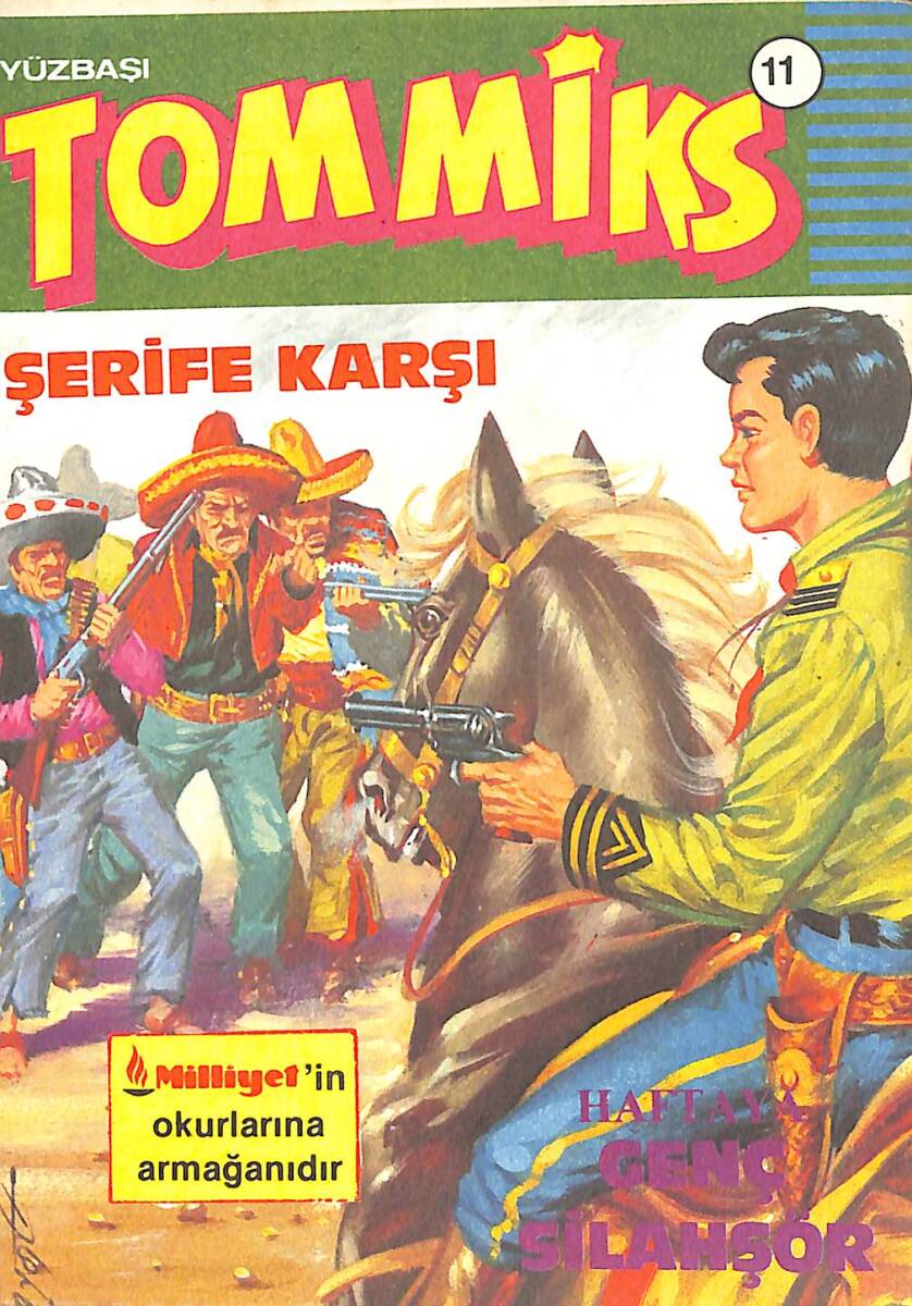 Yüzbaşı Tommiks Sayı: 11 - Şerife karşı NDR99208 - 1