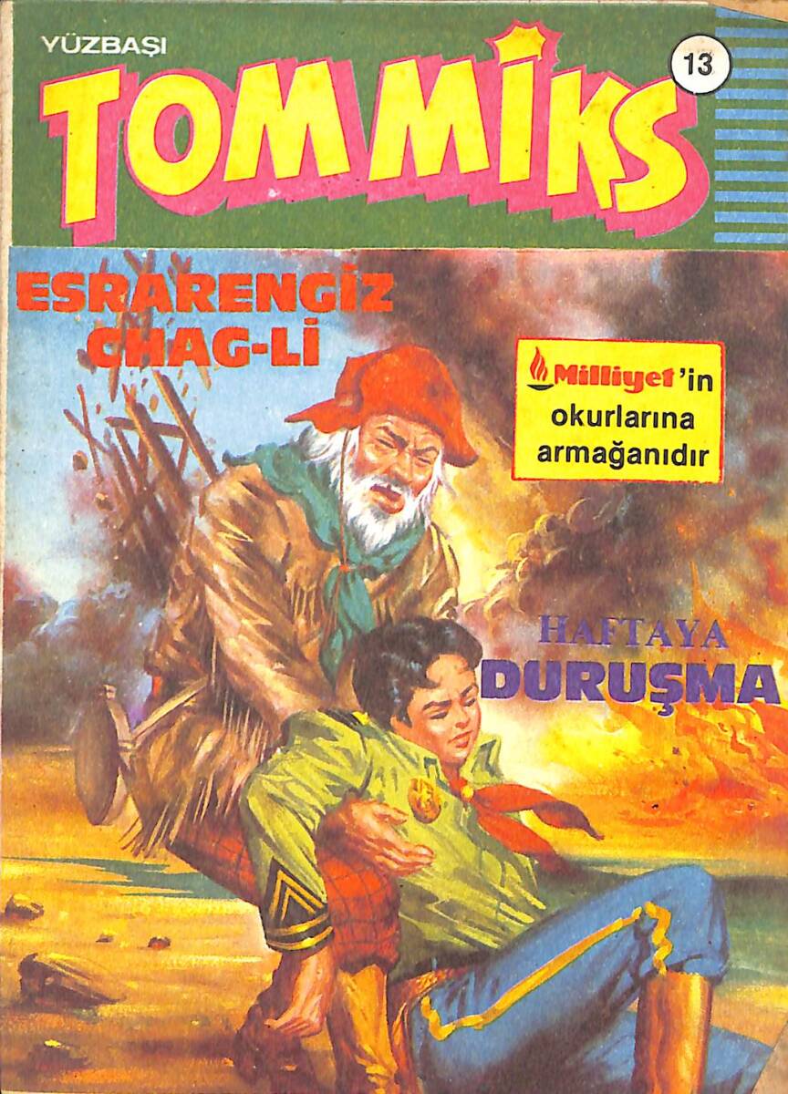 Yüzbaşı Tommiks Sayı: 13 - Esrarengiz Chang Li NDR99206 - 1