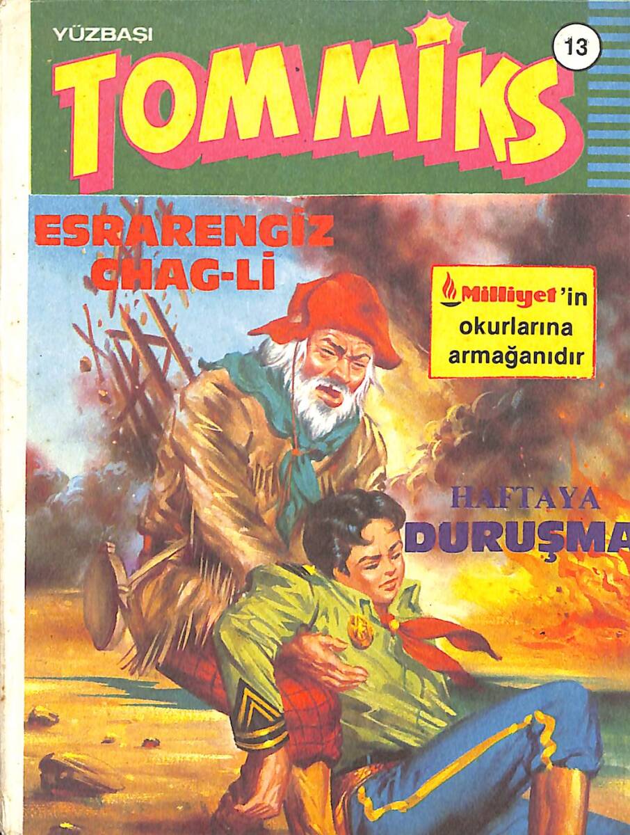 Yüzbaşı Tommiks Sayı: 13 - Esrarengiz Chang Li NDR99212 - 1