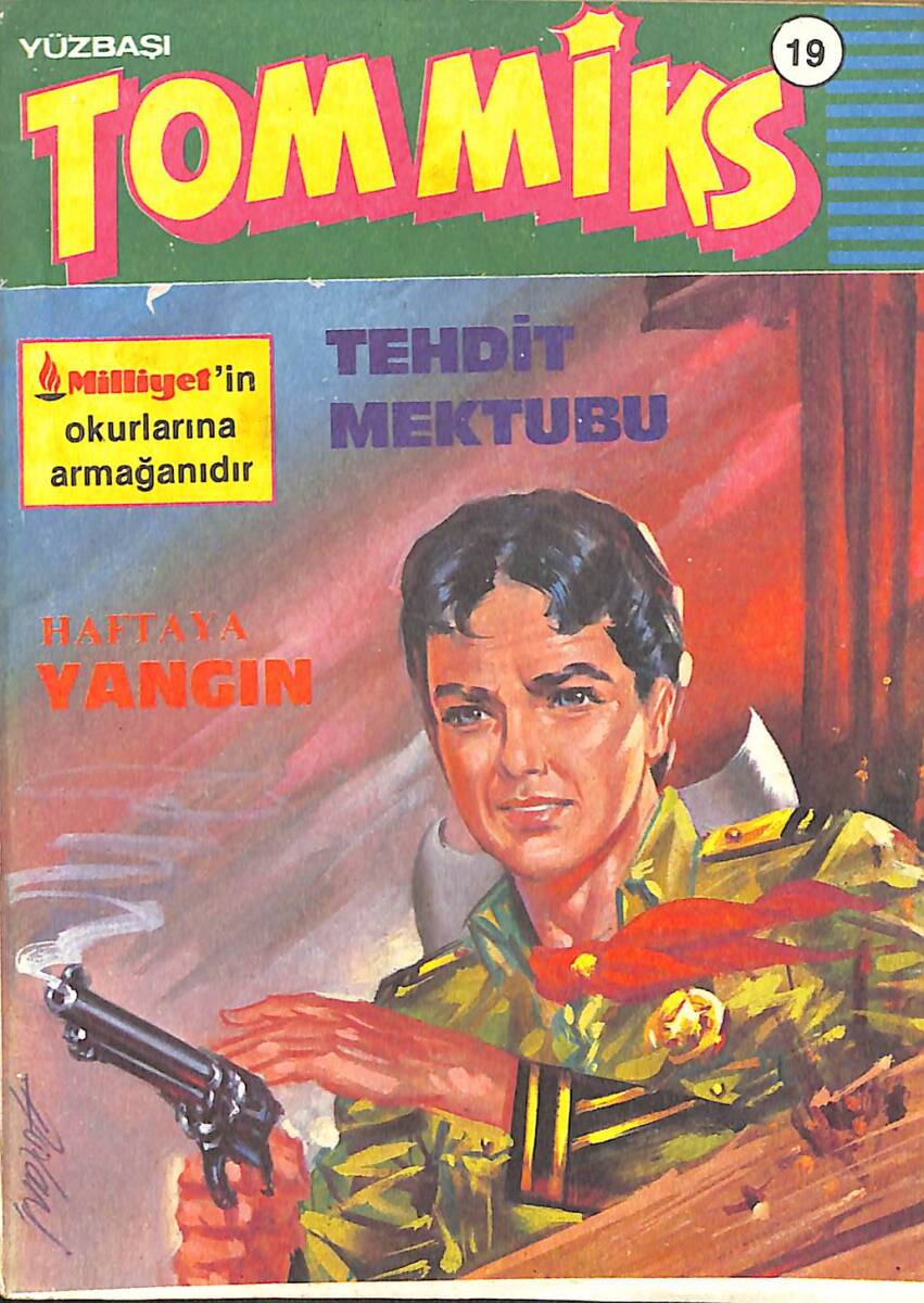 Yüzbaşı Tommiks Sayı: 19 - Tehdit Mektubu NDR99205 - 1