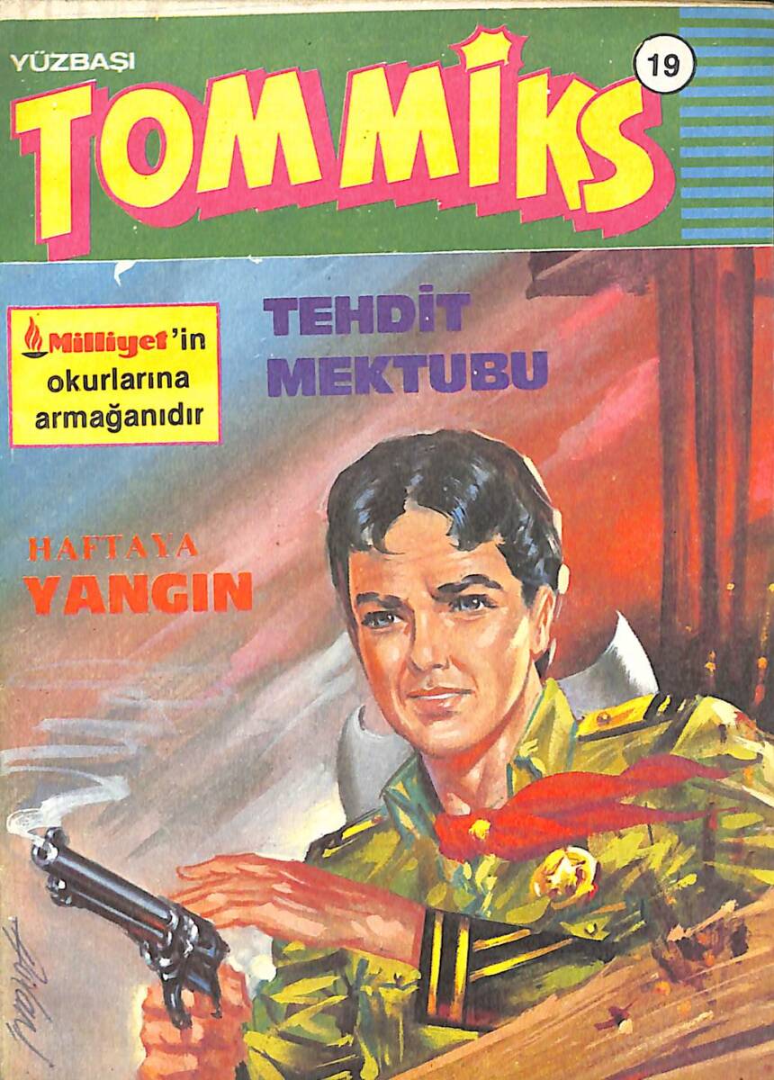 Yüzbaşı Tommiks Sayı: 19 - Tehdit Mektubu NDR99215 - 1