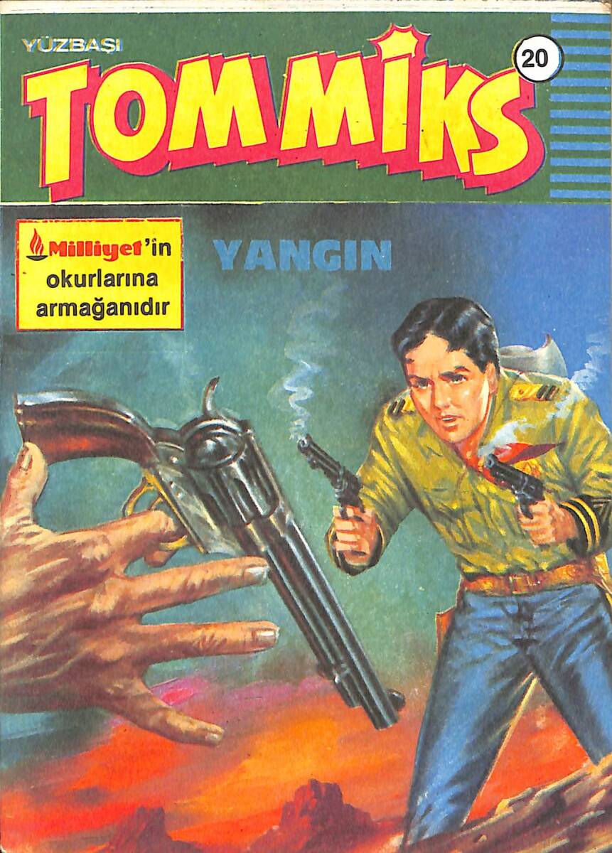 Yüzbaşı Tommiks Sayı: 20 - Yangın NDR99204 - 1